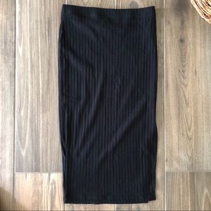 Forever 21 pencil midi w/ slit